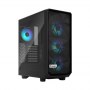 Fractal Design | Meshify 2 Compact Lite RGB | Side window | Black TG Light | Mid-Tower | Power supply included No | ATX - 2